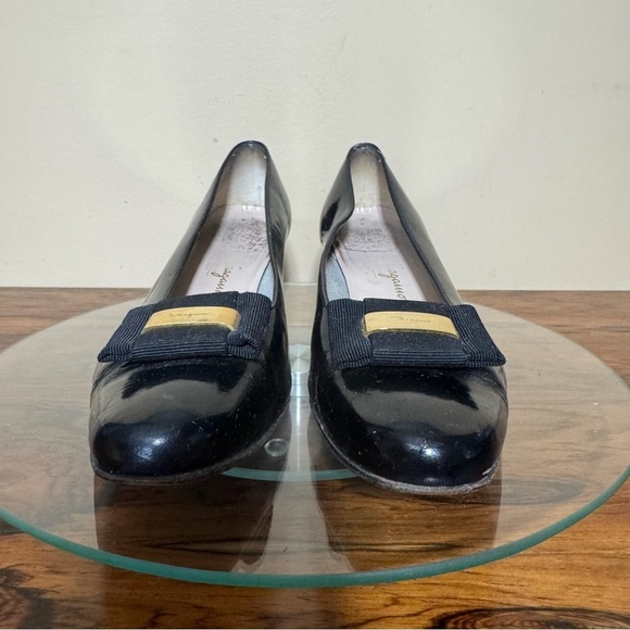 Salvatore Ferragamo Pumps Heel Leather - Picture 3 of 16